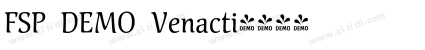 FSP DEMO Venacti字体转换 FSP DEMO Venacti字体转换
